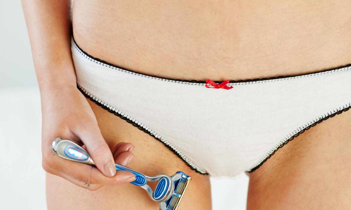 What to do if the irritation after shaving of zone of bikini has appeared?