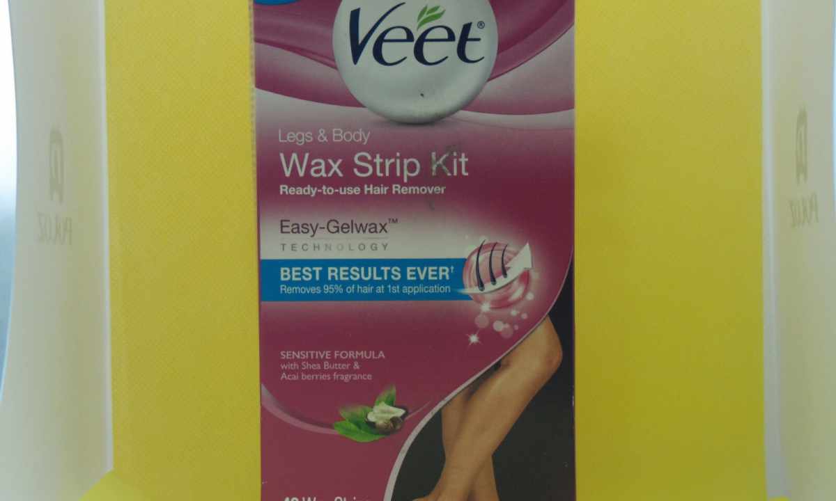 As it is correct to use wax strips
