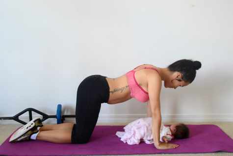 What exercises can be done after Cesarean section