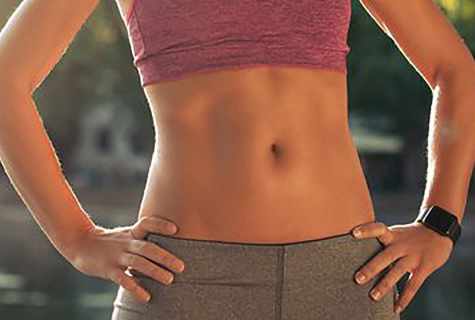 How to get flat tummy by flying