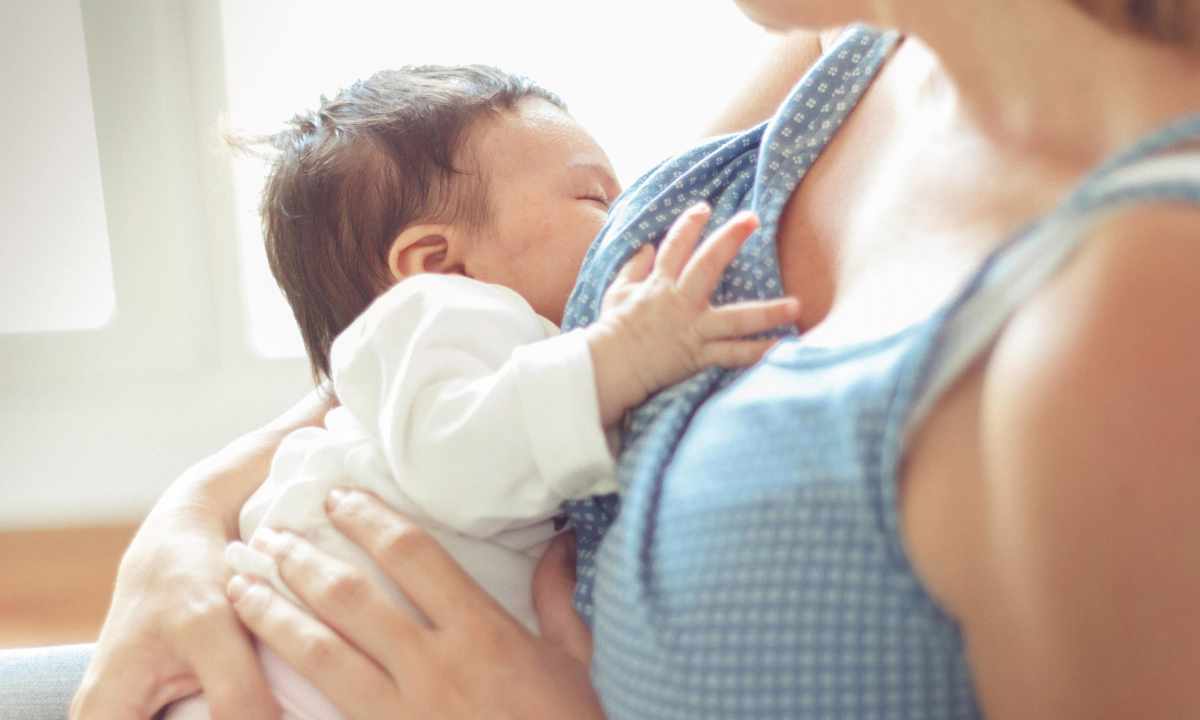 How to return breast after feeding
