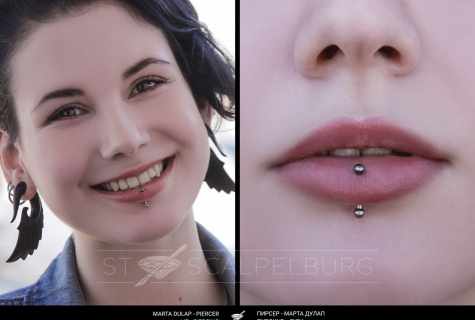 As it is correct to pierce lip