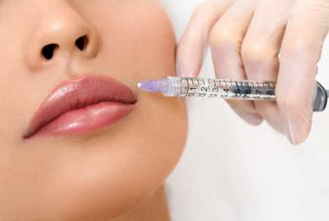 How to increase lips by means of injections
