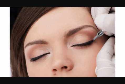 How to reduce permanent make-up
