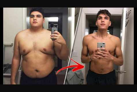 How to force the guy to lose weight