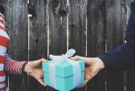 How to make that the man wanted to give gifts