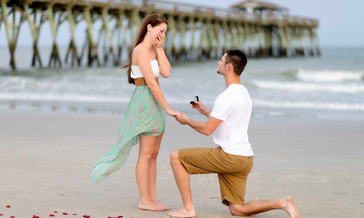 How it is romantic to make the proposal