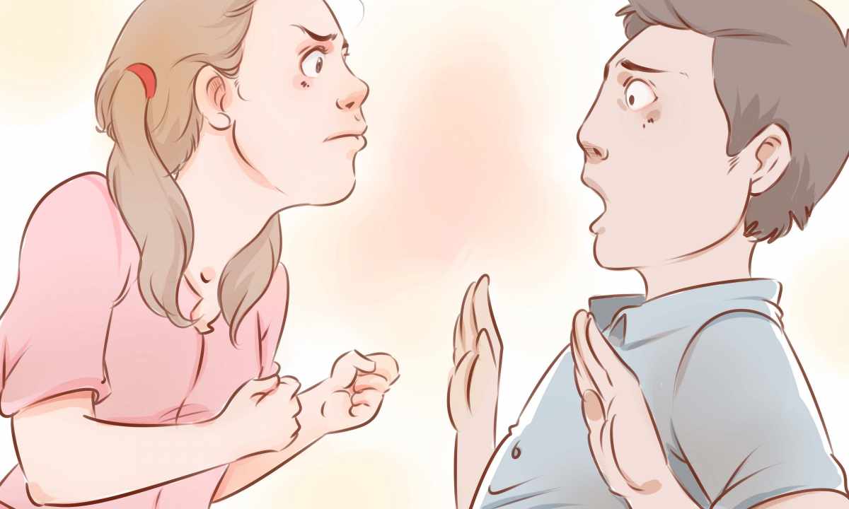 How to avoid the conflict with the guy