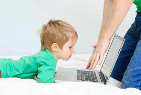 How to save the child from computer dependence