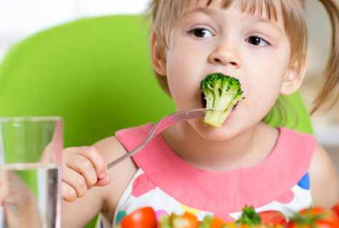Healthy food for the child