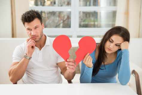 Causes of a divorce
