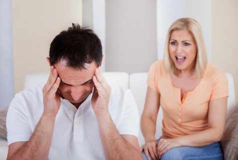 How to behave with the aggressive husband
