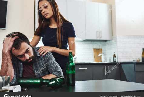 Codependence at alcoholism of the husband