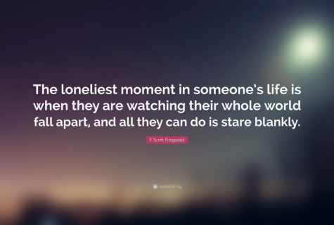 Than the loneliness is useful