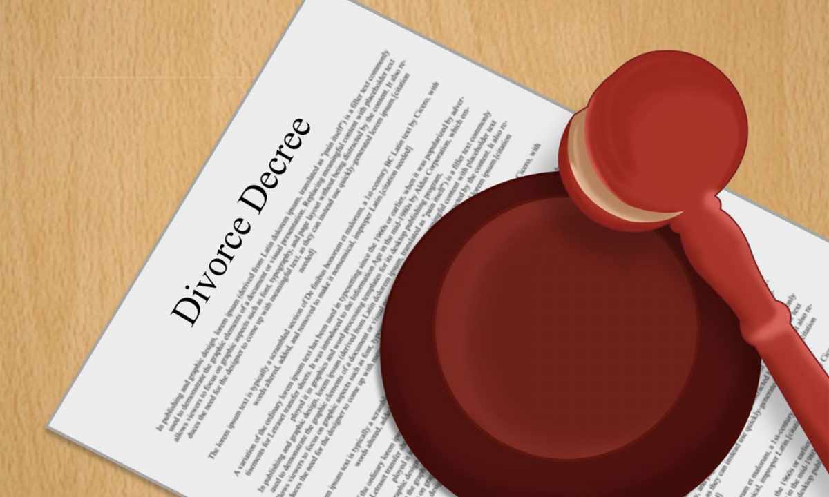 How to write the application for a divorce