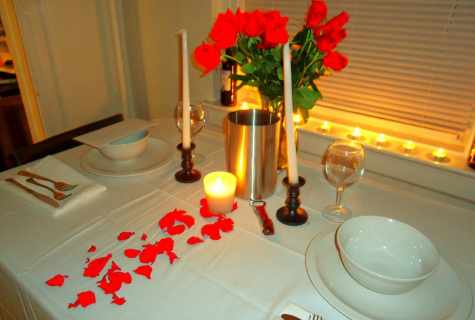 How to arrange a romantic dinner for darling