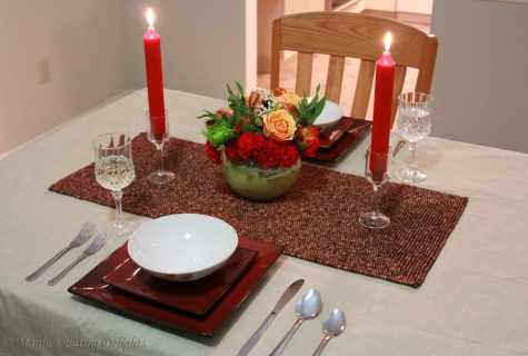 How to make a romantic dinner of the house