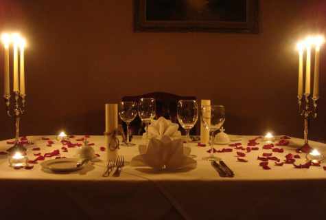 How to make a dinner by candlelight