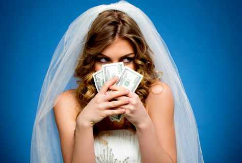 What spend the money presented on a wedding for