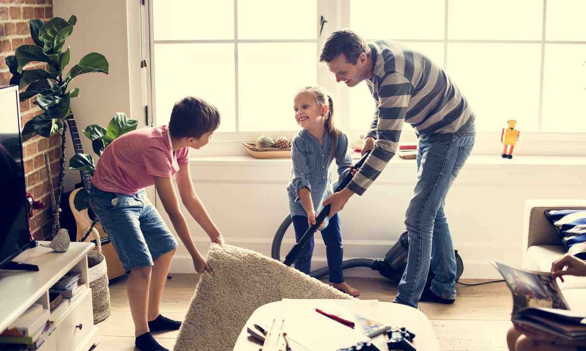 How to teach the man to help about the house