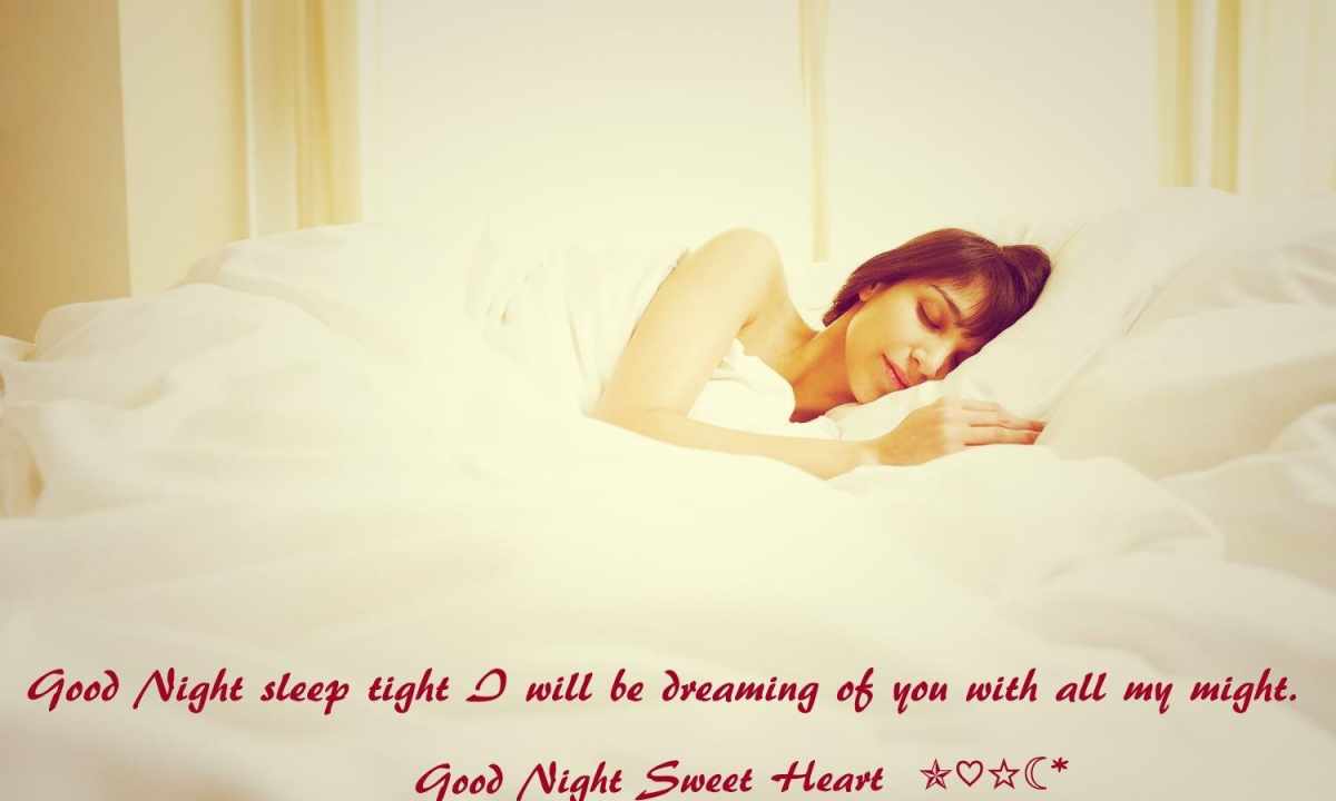 How beautifully to wish to the guy good night