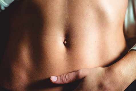 How to get rid of the stomach in house conditions