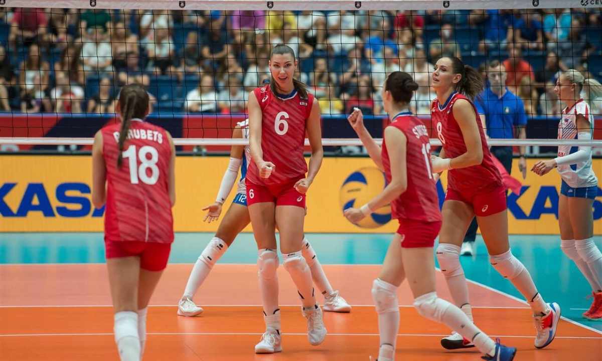Volleyball — one of the most popular games in Russia