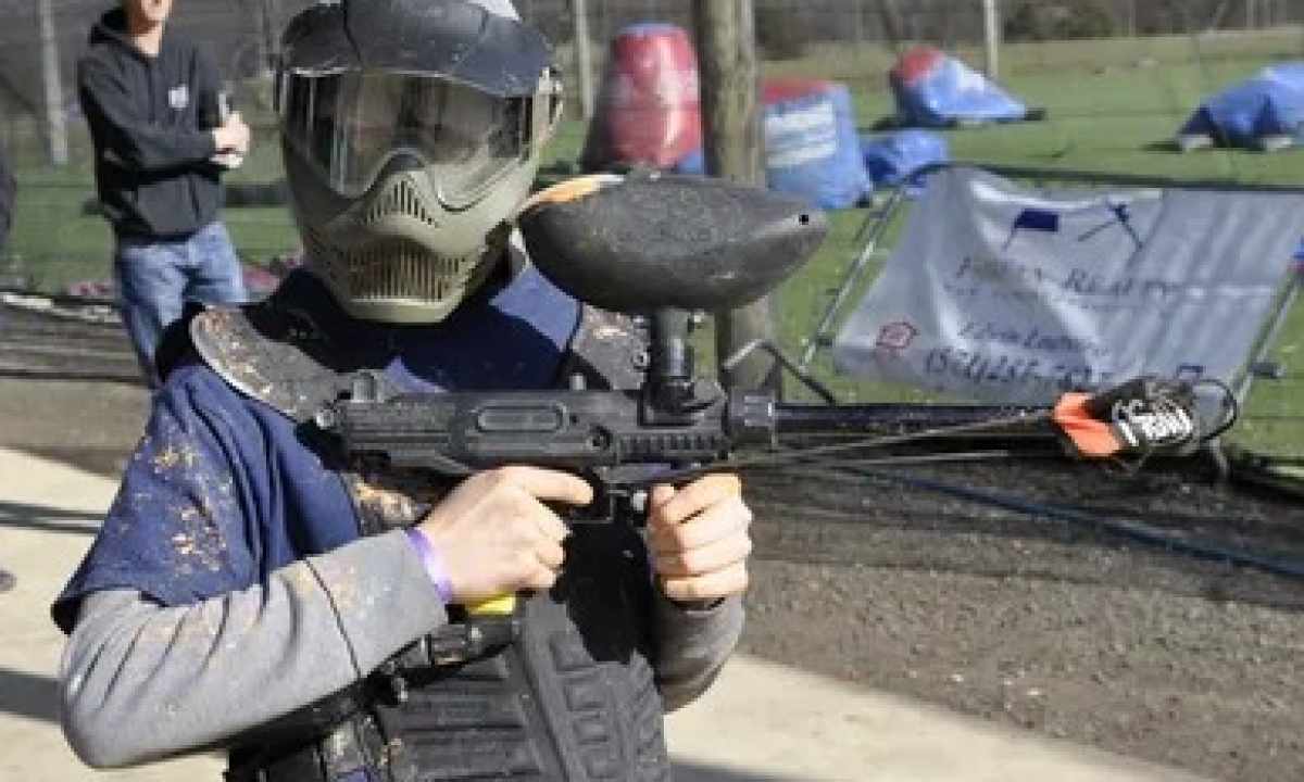 What equipment is necessary for the paintball