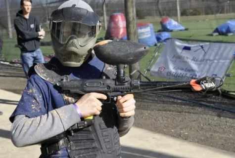 What equipment is necessary for the paintball