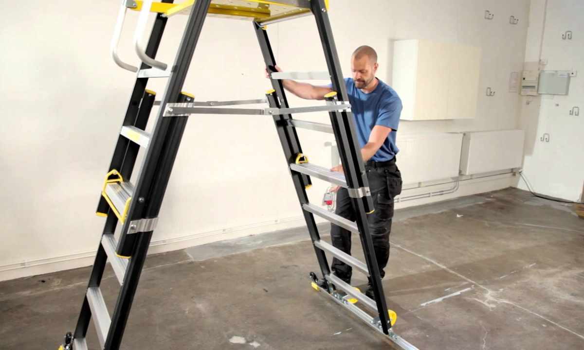 How to jump off from the ten-meter ladder
