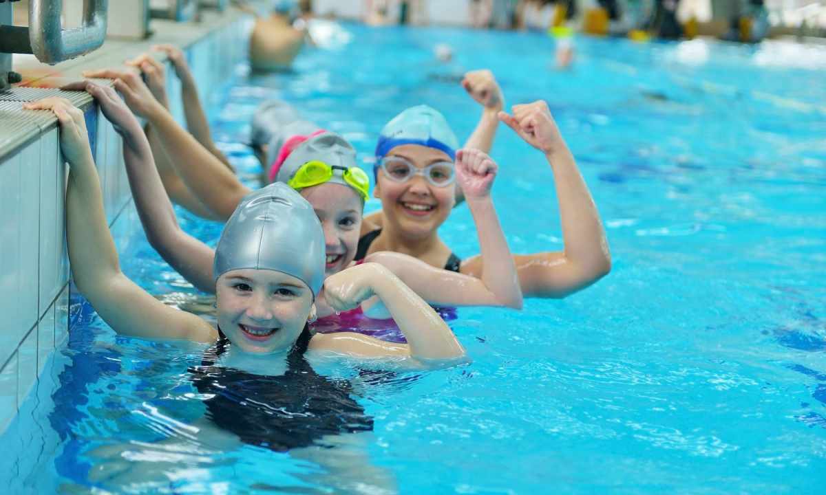 Swimming — the best children's sport