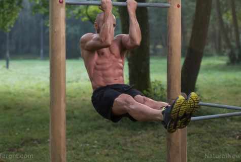 How to pump up the press on the horizontal bar