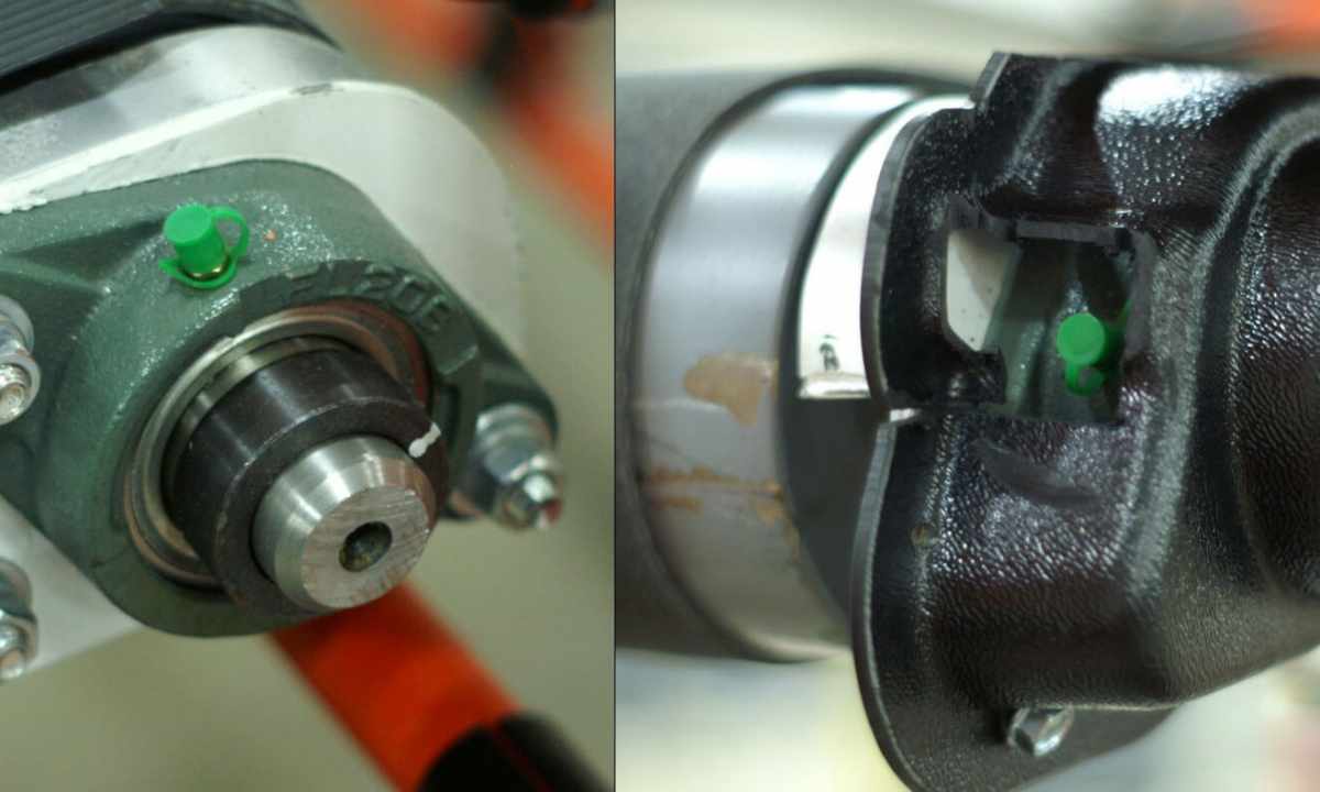 How to correct the bearing in house conditions