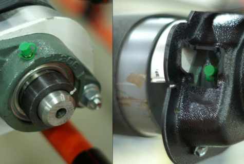 How to correct the bearing in house conditions