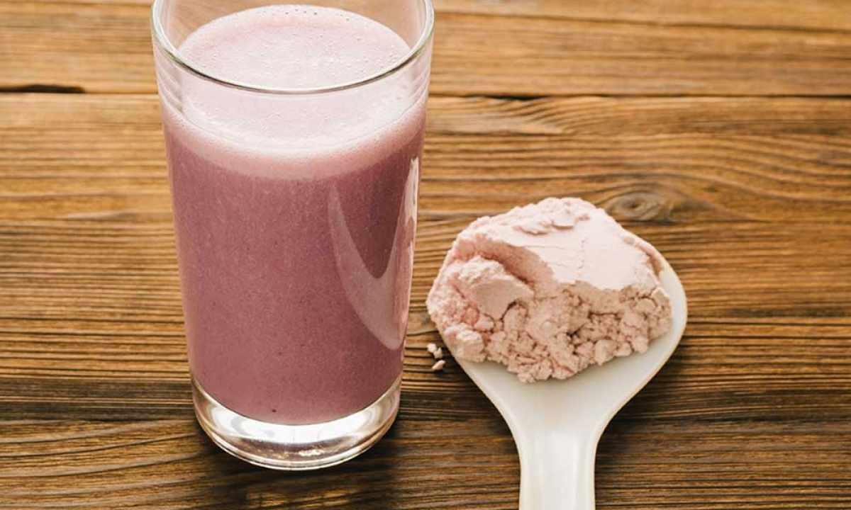 How to drink the protein it is correct