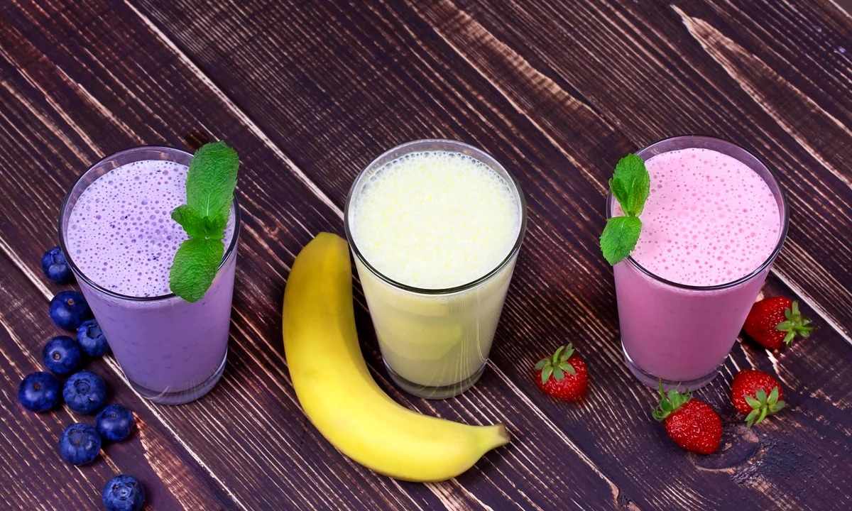 Cocktails and desserts with the protein for growing thin