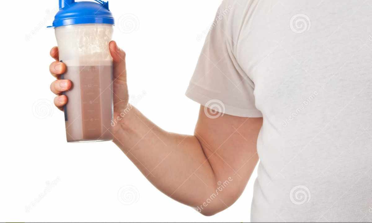 How to cease to drink the protein