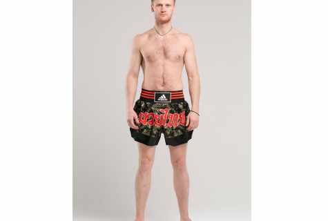 How to choose shorts for Thai boxing
