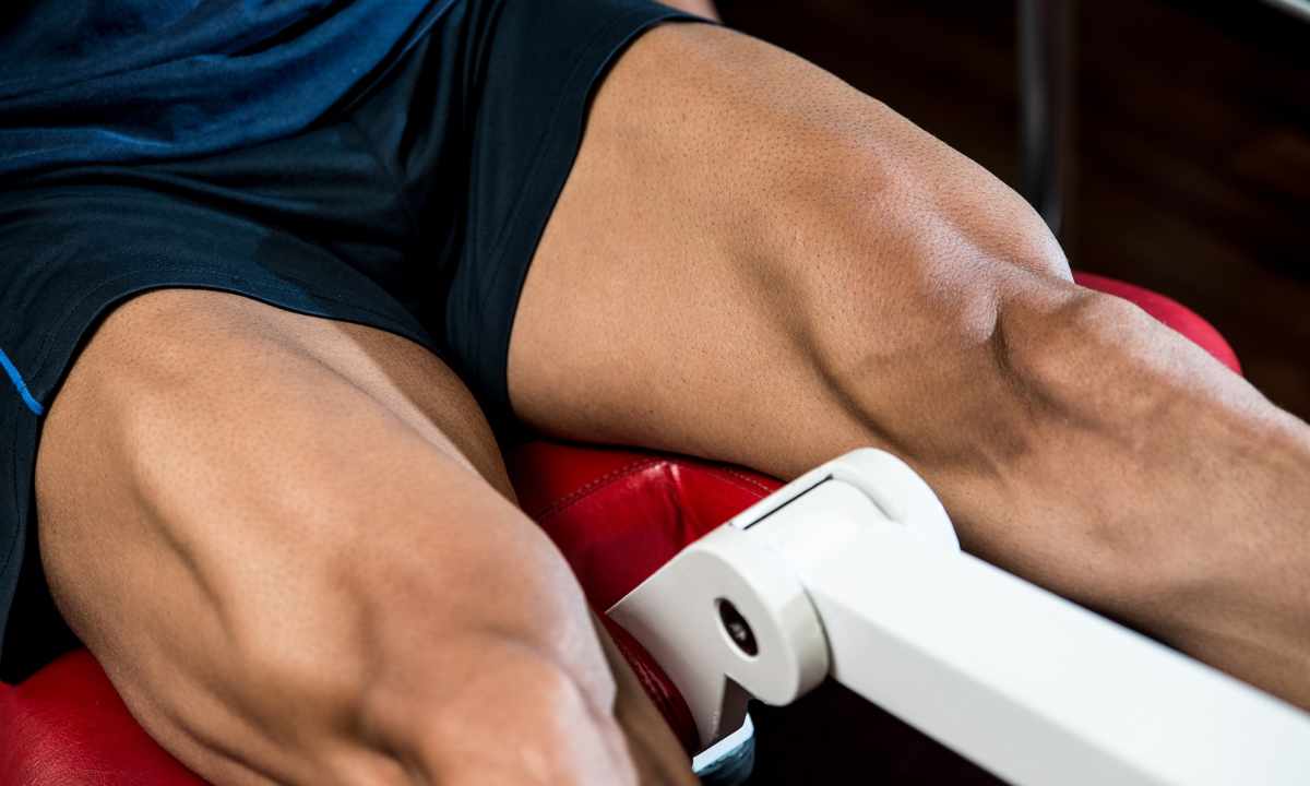 How to pump up internal muscles of legs