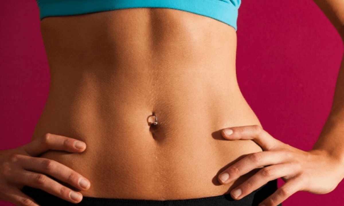 How to get rid of the fat fold on the stomach