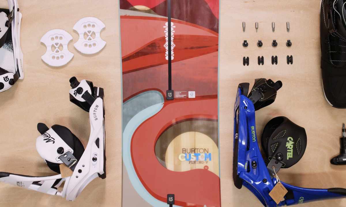 How to put bindings on the snowboard