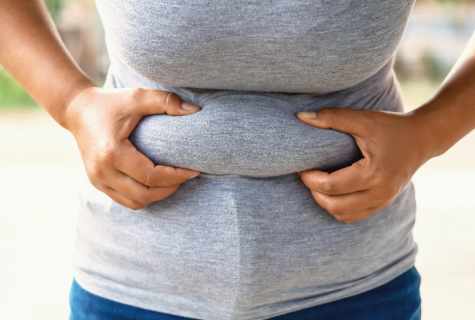 How to get rid of fat deposits on the stomach
