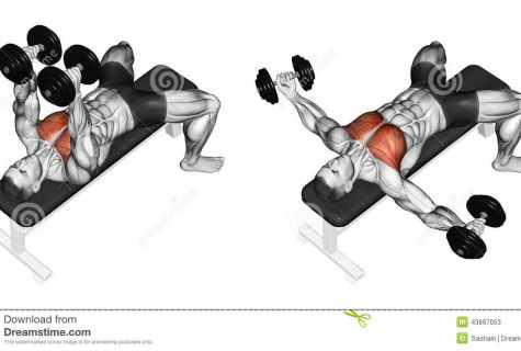 How to pump up pectoral muscles dumbbells