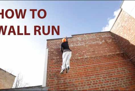 How to run on the wall