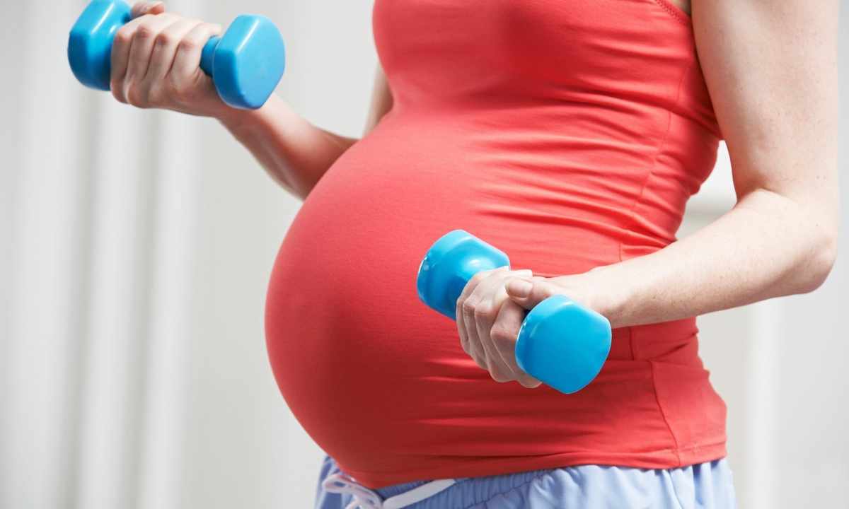 Sports activities at pregnancy