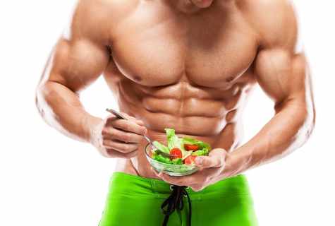 Food allowance for the set of muscle bulk