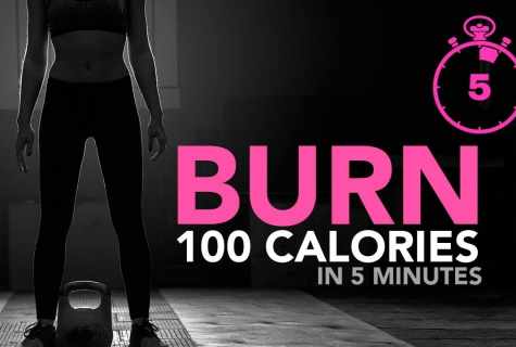 How to burn 100 kilocalories in 10 minutes
