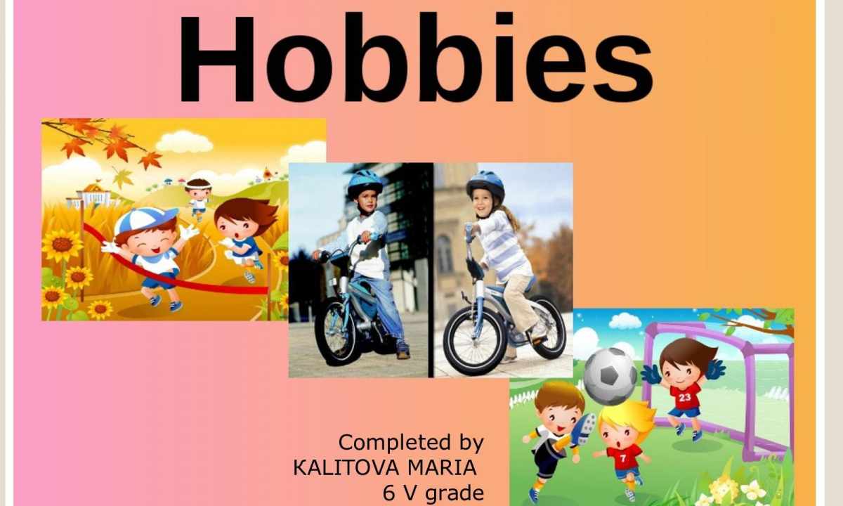 World of various hobbies