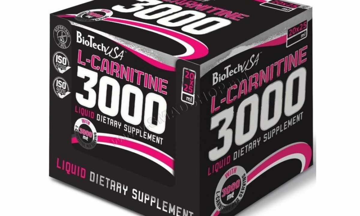 How it is correct to receive the L-carnitine?