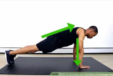 How to increase the number of push-ups